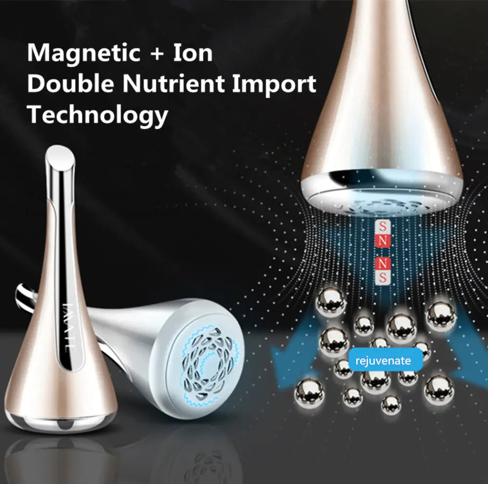 Magnetic Facial Massager with Microcurrent and Dumbbells