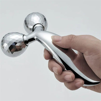 3D Roller Face Massager for Facial Lifting and Tightening